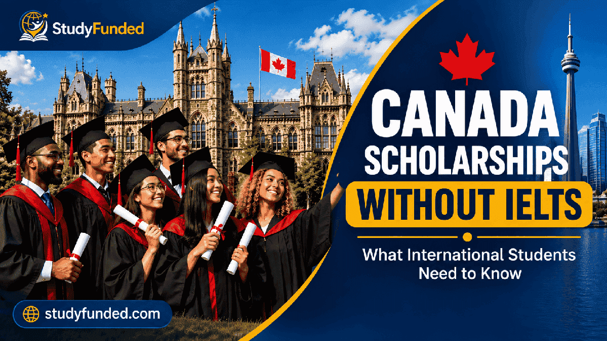 Canada scholarships without IELTS for international students