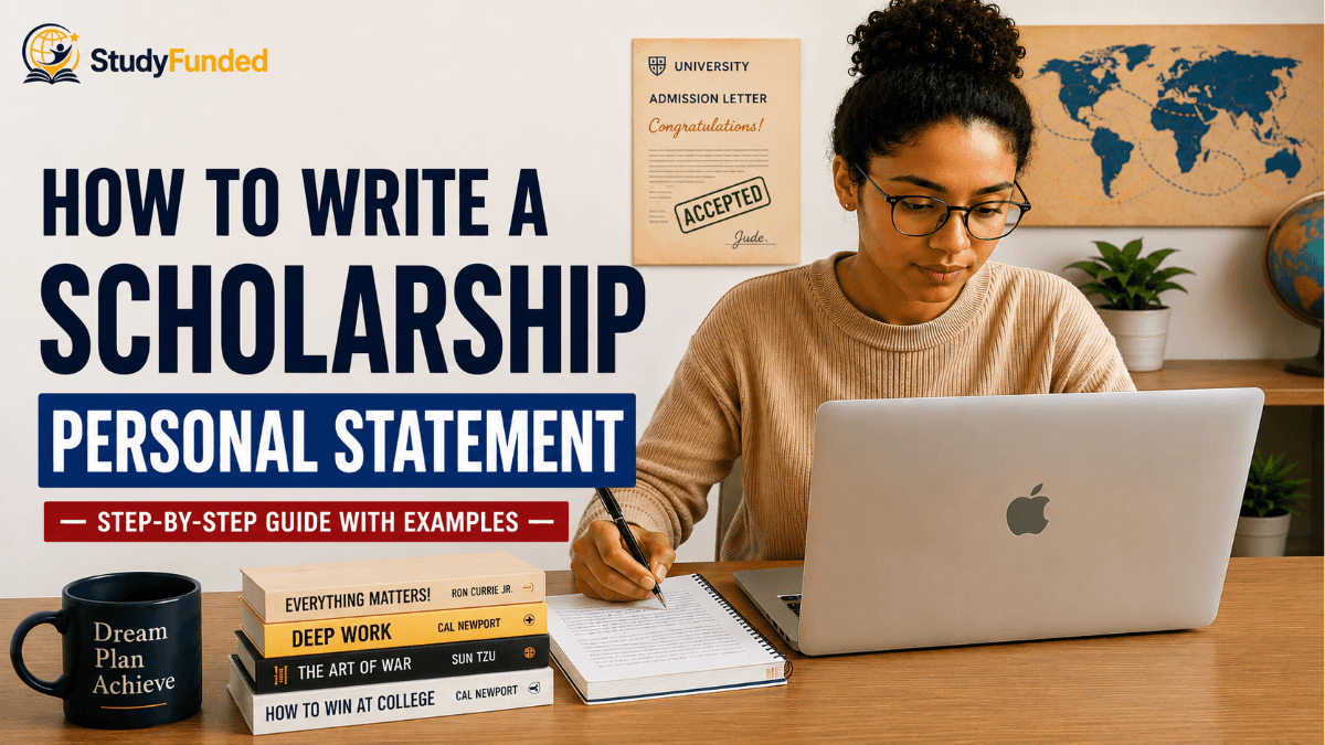 How to write a scholarship personal statement with examples