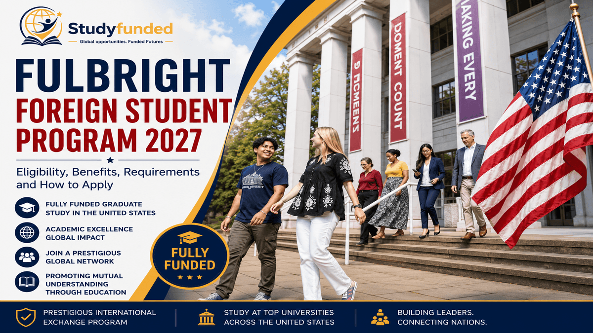 International students participating in the Fulbright Foreign Student Program 2027 in the United States