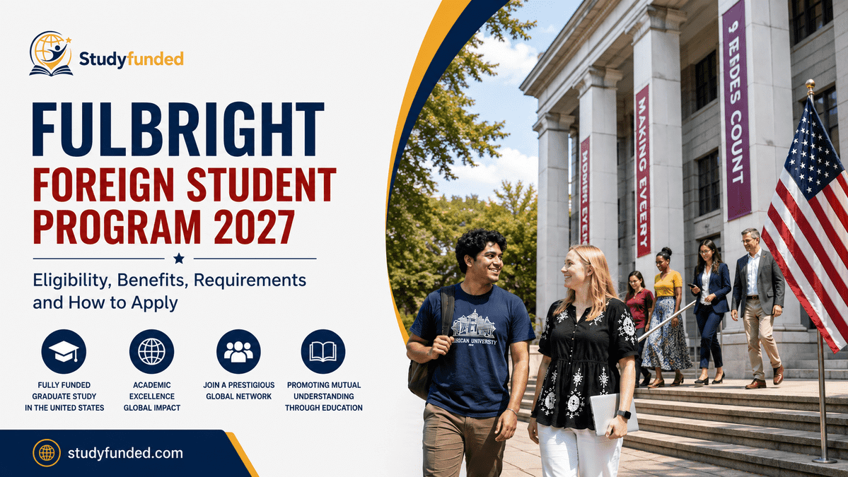 International students participating in the Fulbright Foreign Student Program 2027 in the United States