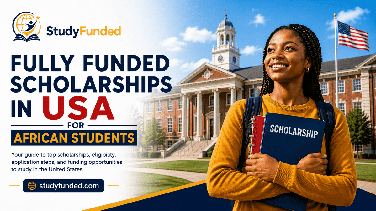 Fully funded scholarships in USA for African students 2026