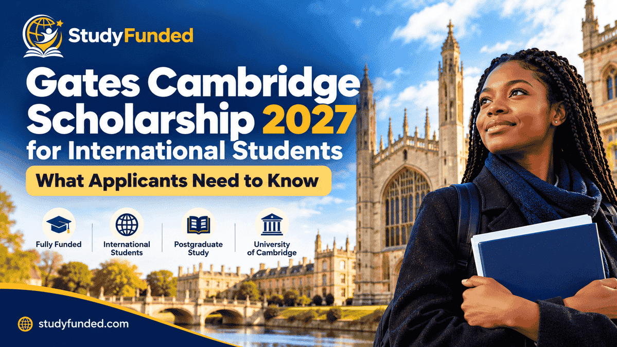 Gates Cambridge Scholarship 2027 at the University of Cambridge